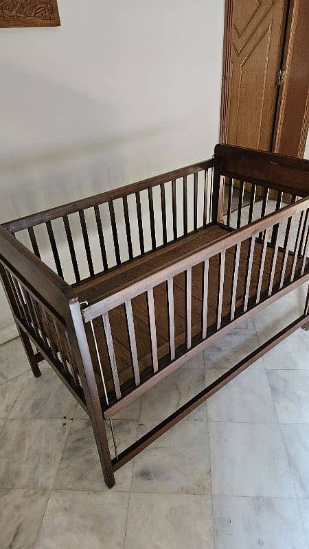 BABY COT FOR SALE SOLID WOOD LARGE SIZE BABY COT KIDS COT - Baby Cots ...
