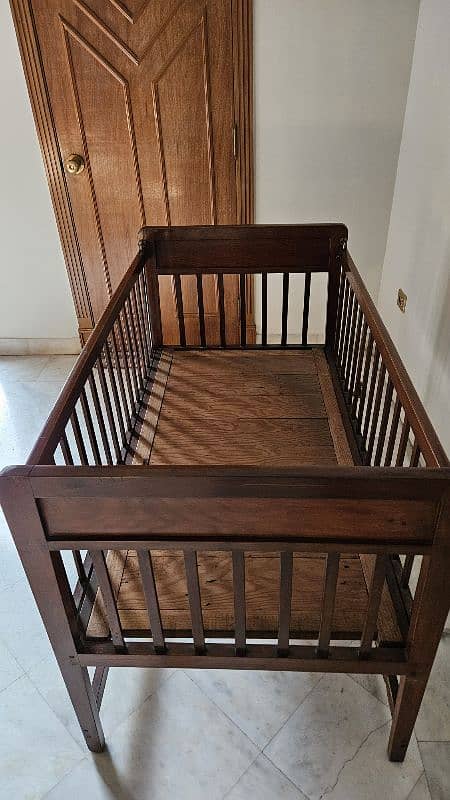 BABY COT FOR SALE SOLID WOOD LARGE SIZE BABY COT KIDS COT - Baby Cots ...