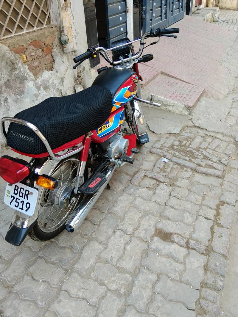honda cd70 4