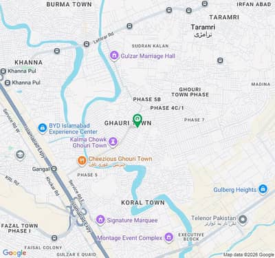 7 Marla Upper Portion for Rent Ghauri Town phase 4B, Islamabad