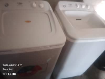 washing and dryer machines of very good quality and comdition