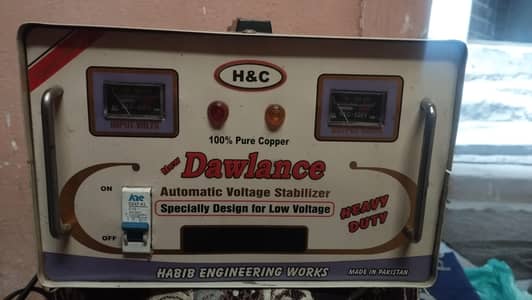 Dawlance 4000 watt steplizer new condition
