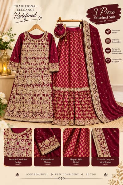 bridal lehnga / barat dress / wedding wear / bridal dress for sale
