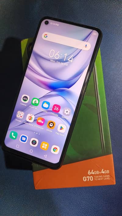 Infinix Hot 10 4gb. 64gb. 1 day battery timewith box cable