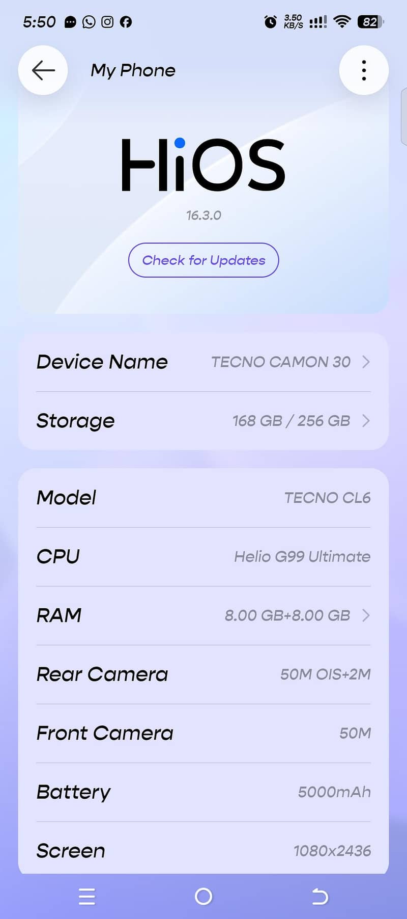 Tecno CAMON 30 8