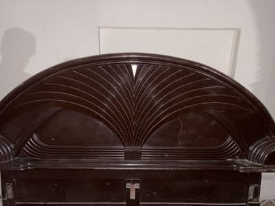 Pure Wooden Heavy Bed