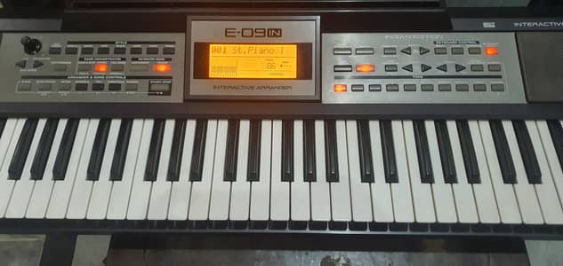 keyboard of musician