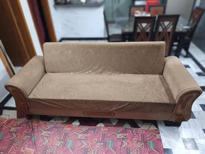 Brand New Custom SSofa Cum Bed (Used Only 2 Weeks) – Urgent Sale