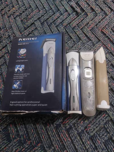 Hair clipper used 3 piece