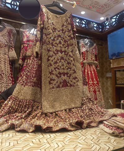 Bridal Barat Dress | Wedding Farshi Lehenga | Worn Once | 10/10