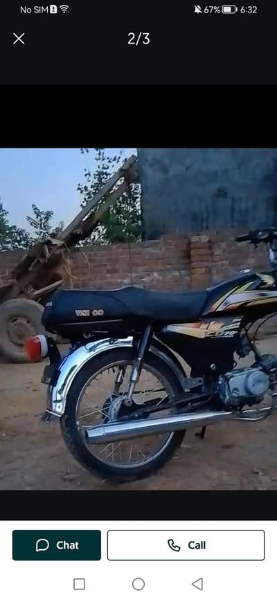 Honda cd70 original pepar clear 2005model