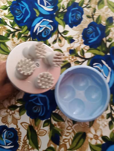 rechargeable scalp massager and hair growth product