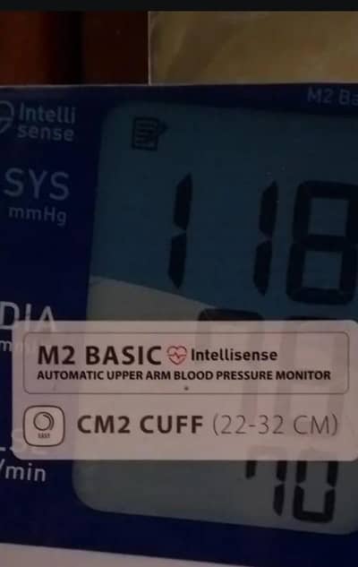 omron M2 (original) upper ARM blood pressure monitoring