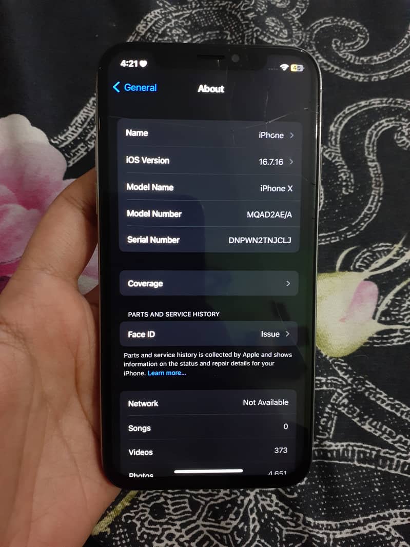 Apple iPhone X 7