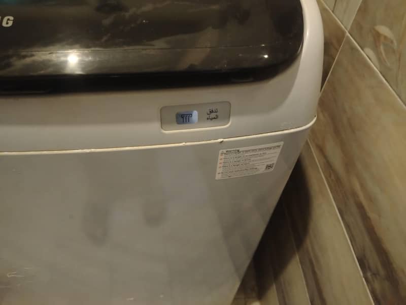 SAMSUNG WASHING MACHINE 4