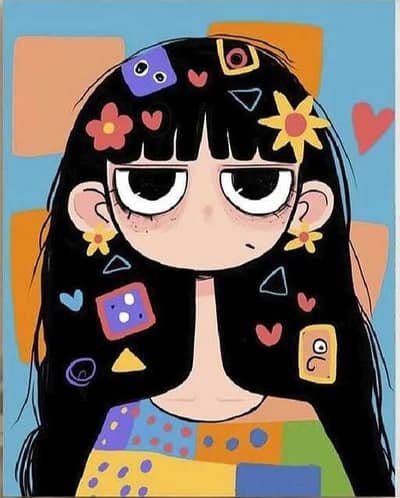“The Girl with a Colorful Soul” 