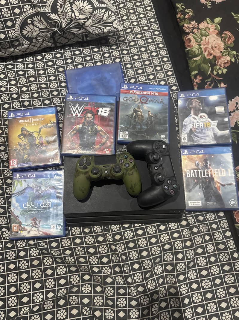 PS4 pro 1tb storage 0