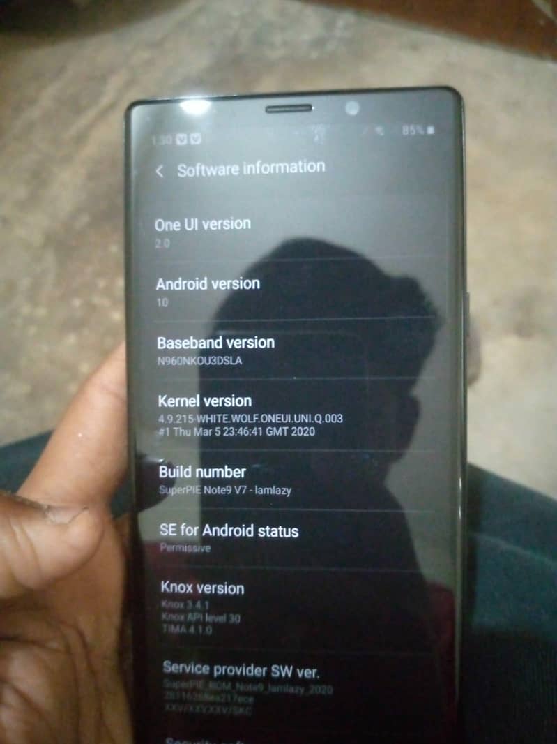 Samsung Mobile Note 9 8
