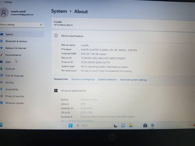 hp i5 1