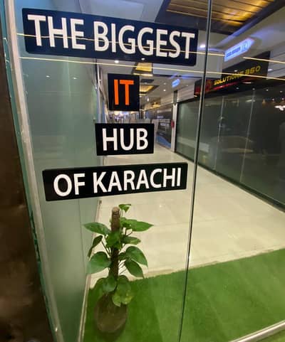 PRIME LEASED OFFICE FOR SALE READY RENTAL INCOME MAIN RASHID MINHAS ROAD