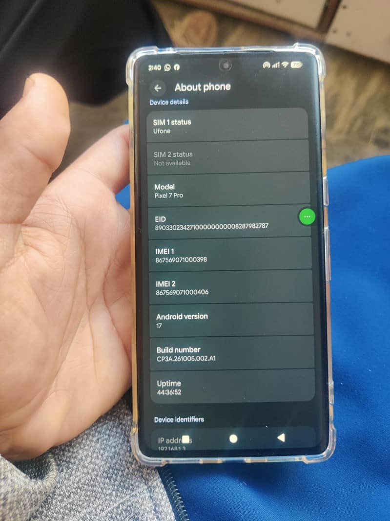 Google Pixel 7 Pro 0