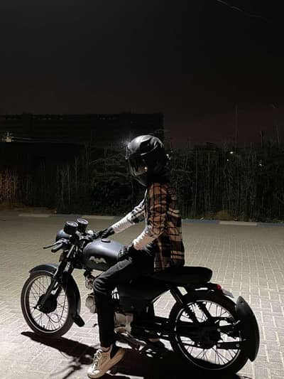 converted to masterpiece,better then buying New. 70, modified bike