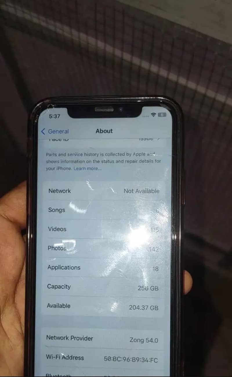 Apple iPhone X factory reset 4