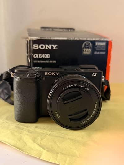 Sony A6400 mirrorless camera