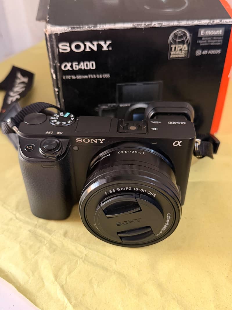 Sony A6400 mirrorless camera 1
