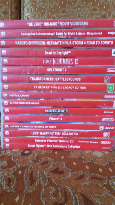 Nintendo switch games in good condition