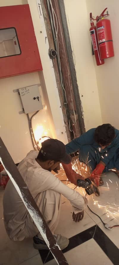 Helper and welder Required