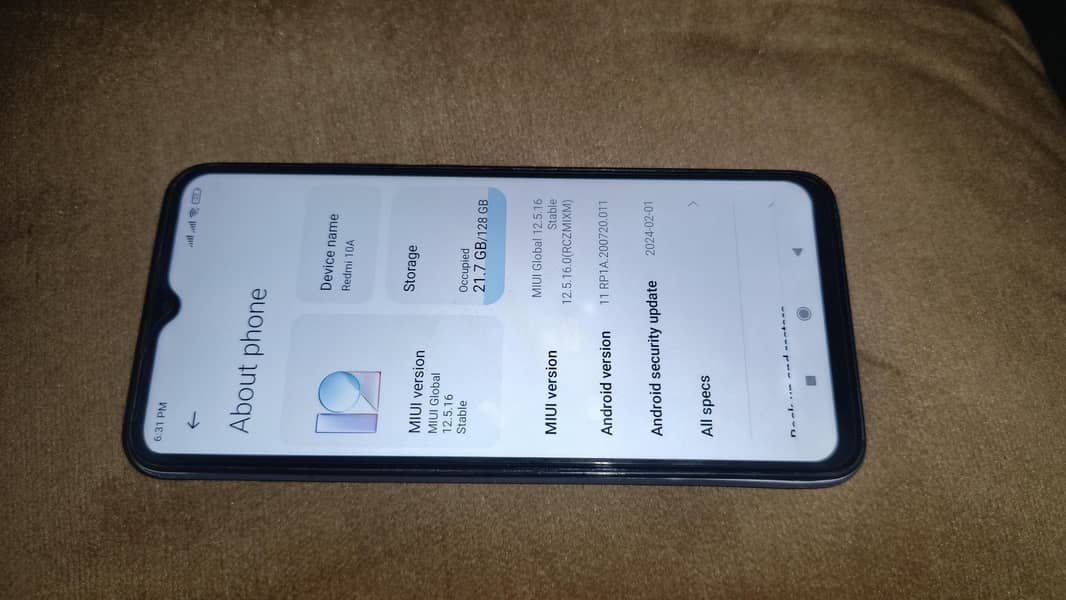Xiaomi Redmi 10A 1