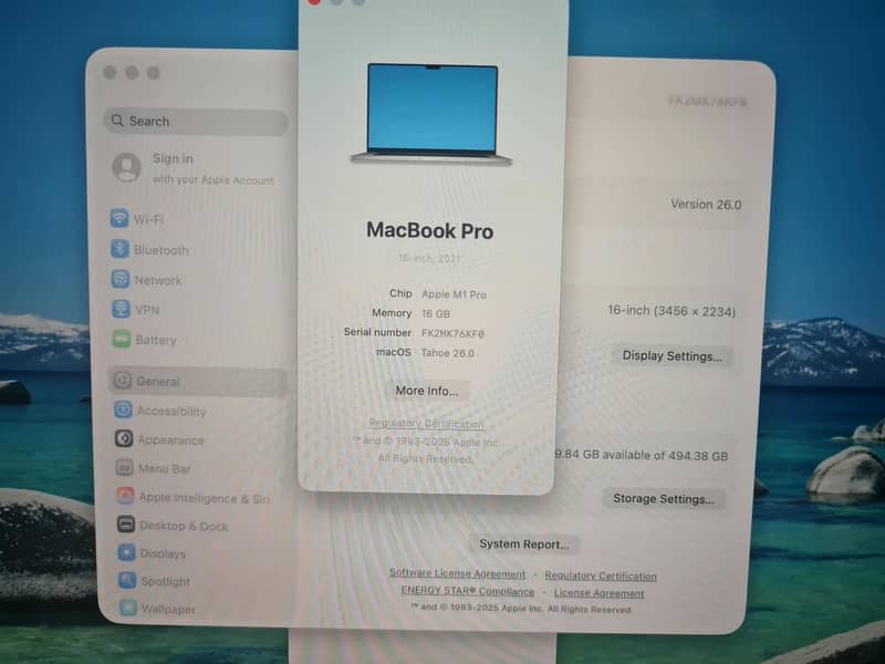 Macbook M1 pro 6