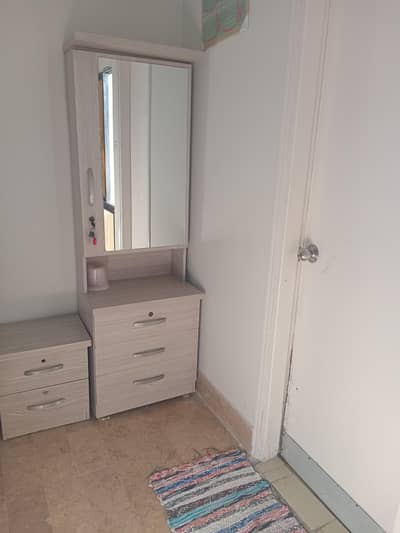 2 single sofas dressing table side table and swing on sale