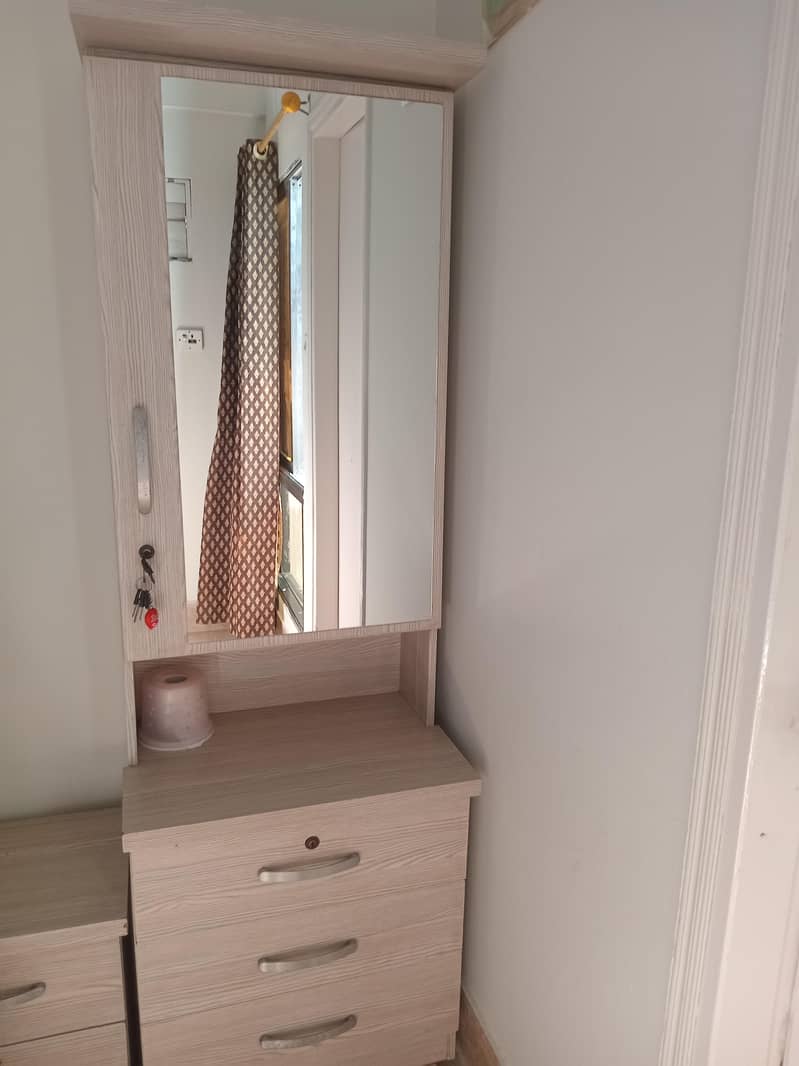 2 single sofas dressing table side table and swing on sale 1