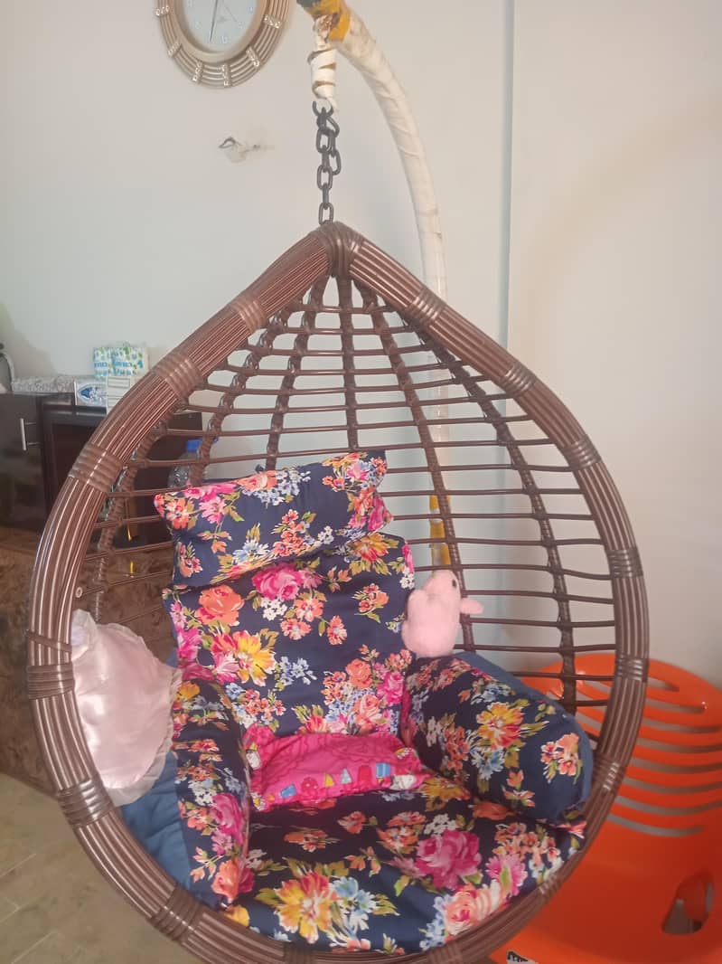 2 single sofas dressing table side table and swing on sale 10