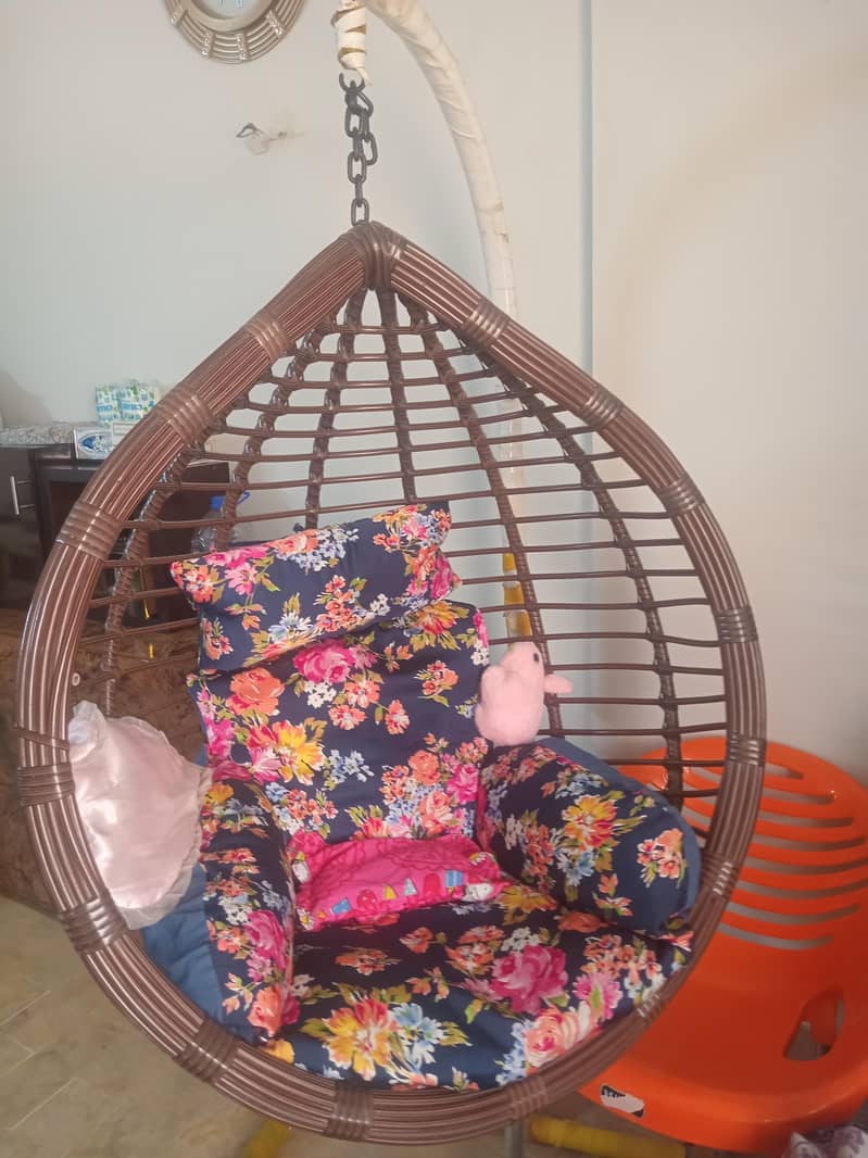 2 single sofas dressing table side table and swing on sale 14