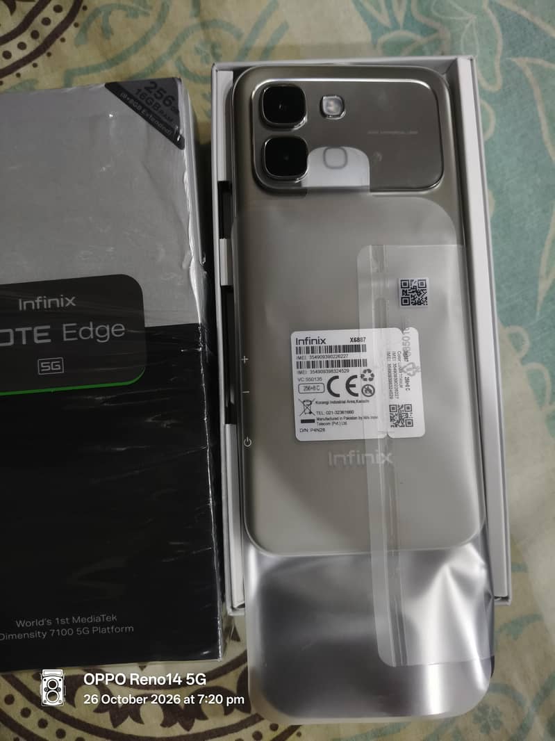 Infinix Note Edge 5G 0