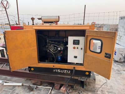 20 kVA ISUZU Silent Diesel Generator – 1st Owner with Original Invoice