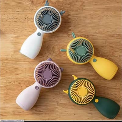 rechargeable animal ear fan multicolor portable