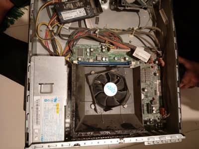 Used CPU, core i5-2400, 128 SSD, 4 GB RAM
