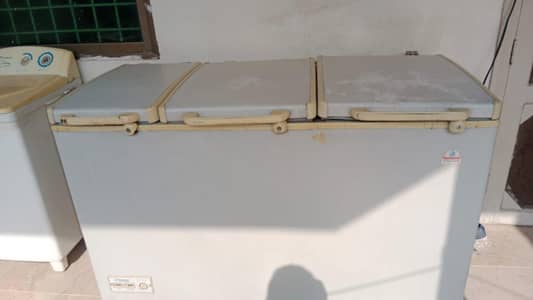 3door refrigerator with original gasket and compressor