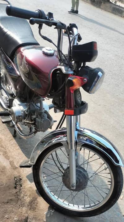 Honda 70 CD 2021 model all Punjab number