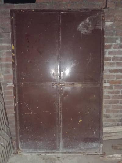 Iron Double Main Gate 6x8 Feet - Lohe Ki Chadar Wala Gate Gujranwala