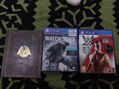 3 ps4 games for sale.