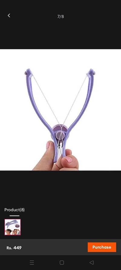 sildne Face and body hair Threading system with all accessories