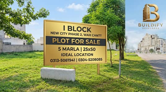 Plot For Sale Block I Prime New City Phase 2
