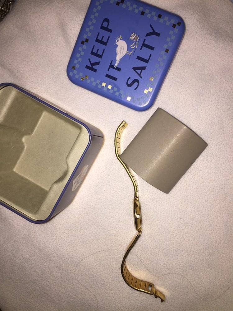 Gold plated watch 3