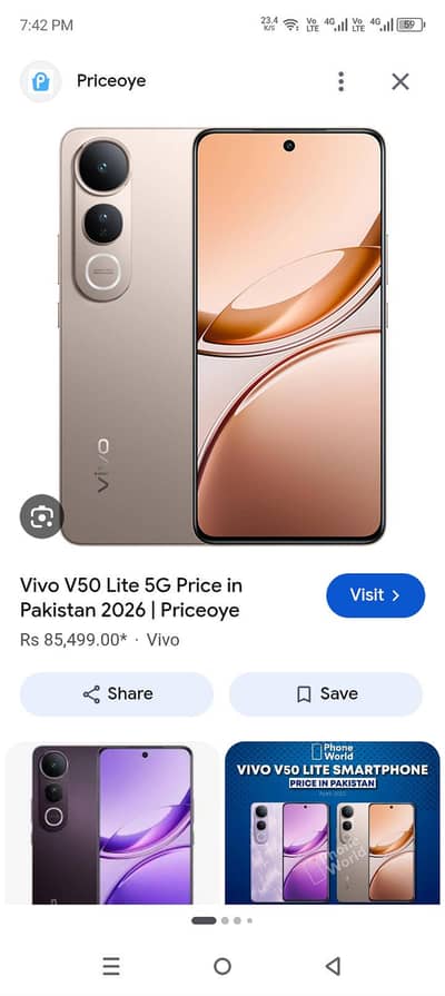 Vivo V50 Lite