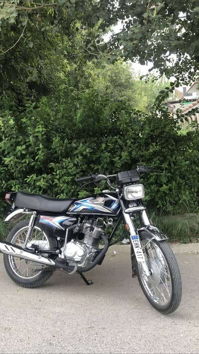 HONDA CG 125 WITH DOUBLE SAMAAN